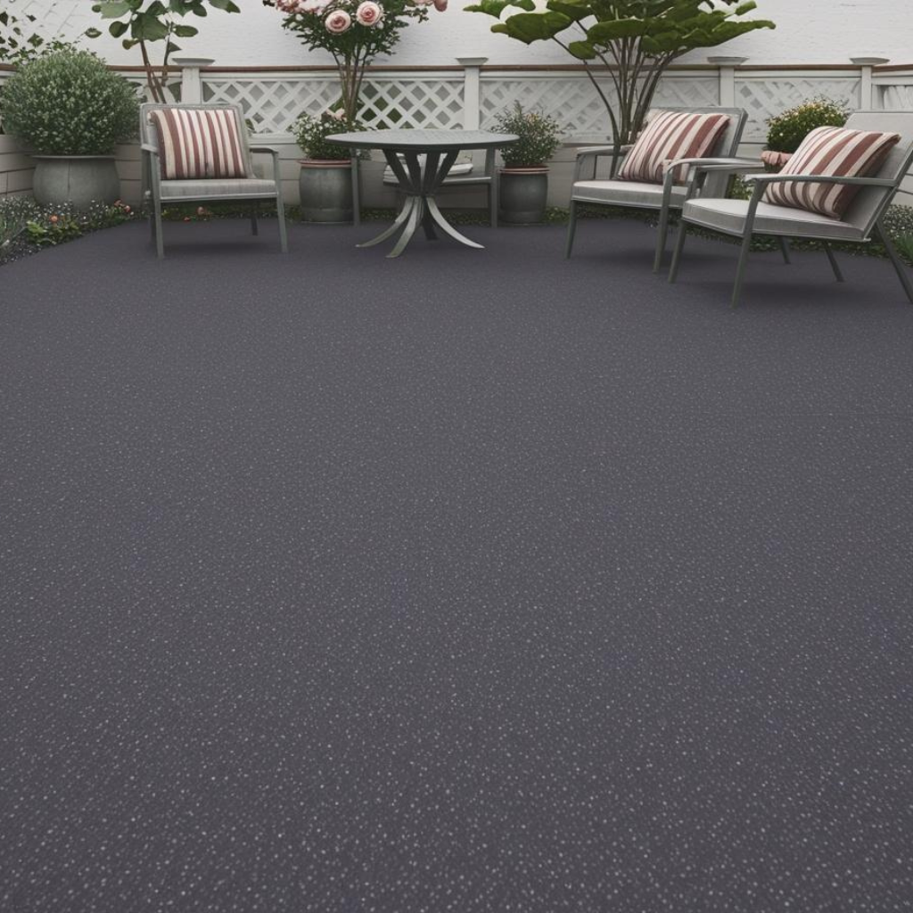 Black Resin Patio in Ince