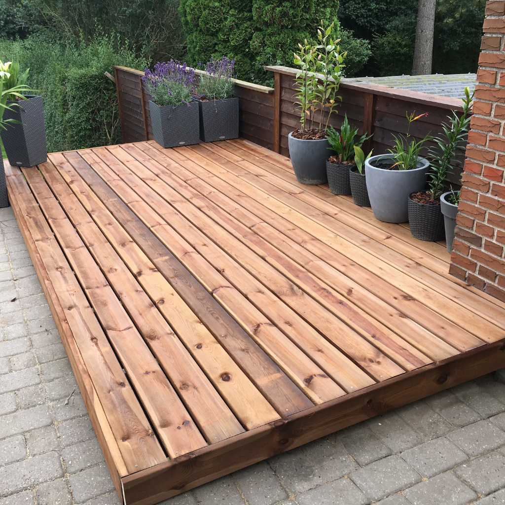 Patio Decking in Ince